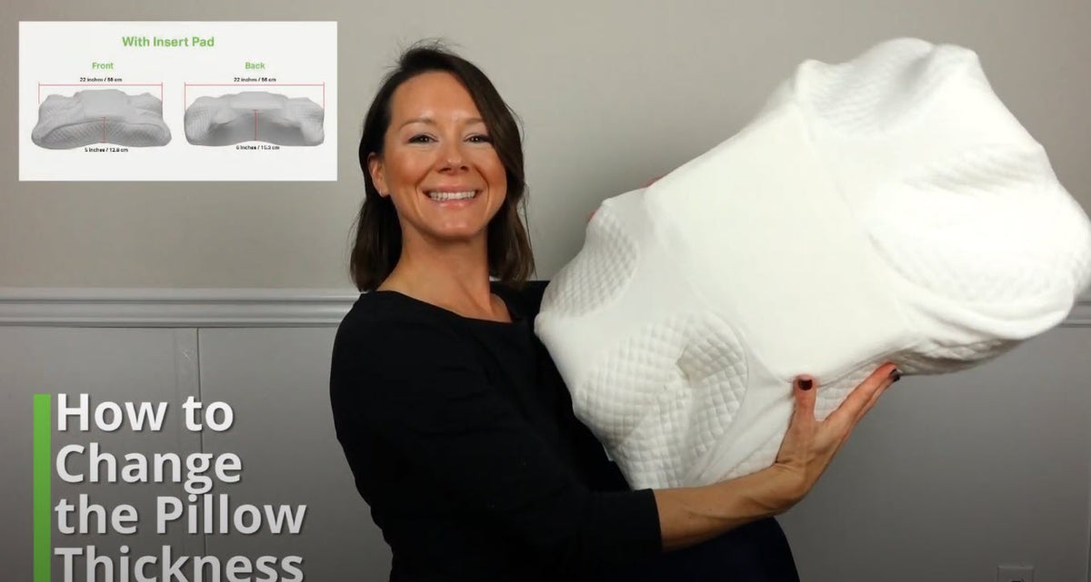 How To Add And Remove The Foam Insert For Your Cpap Pillow Endurimed 0299