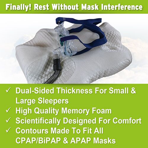 Federa per cuscino da letto per maschera CPAP Federa per cuscino da letto per maschera CPAP