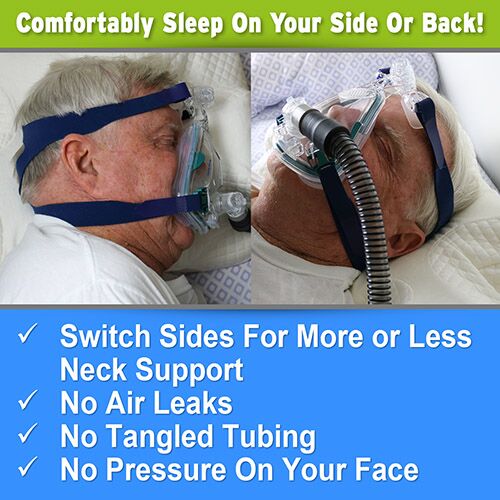 CPAP Pillow + Bonus Pillow Case Bundle